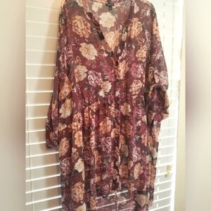 Torrid high-low blouse